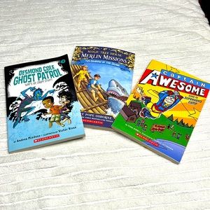 Three Scholastic books